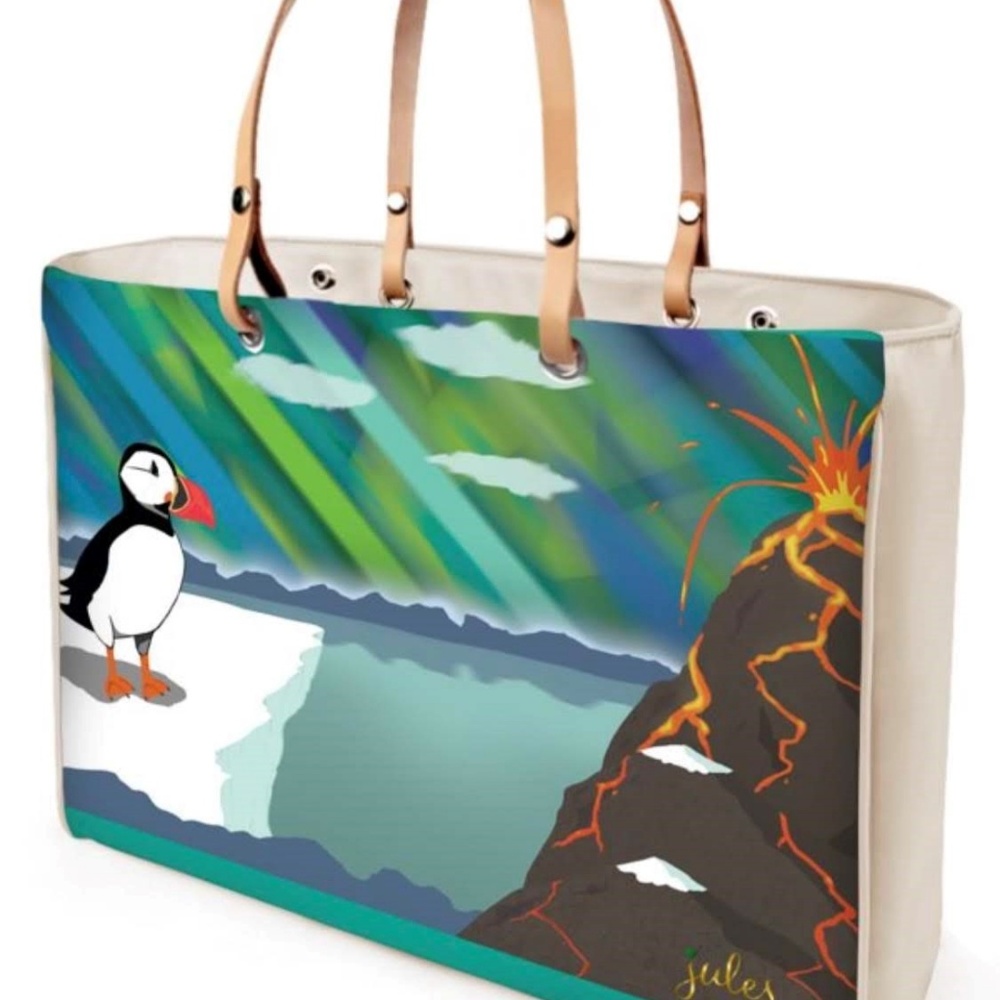 Puffin Carry All Tall Tote